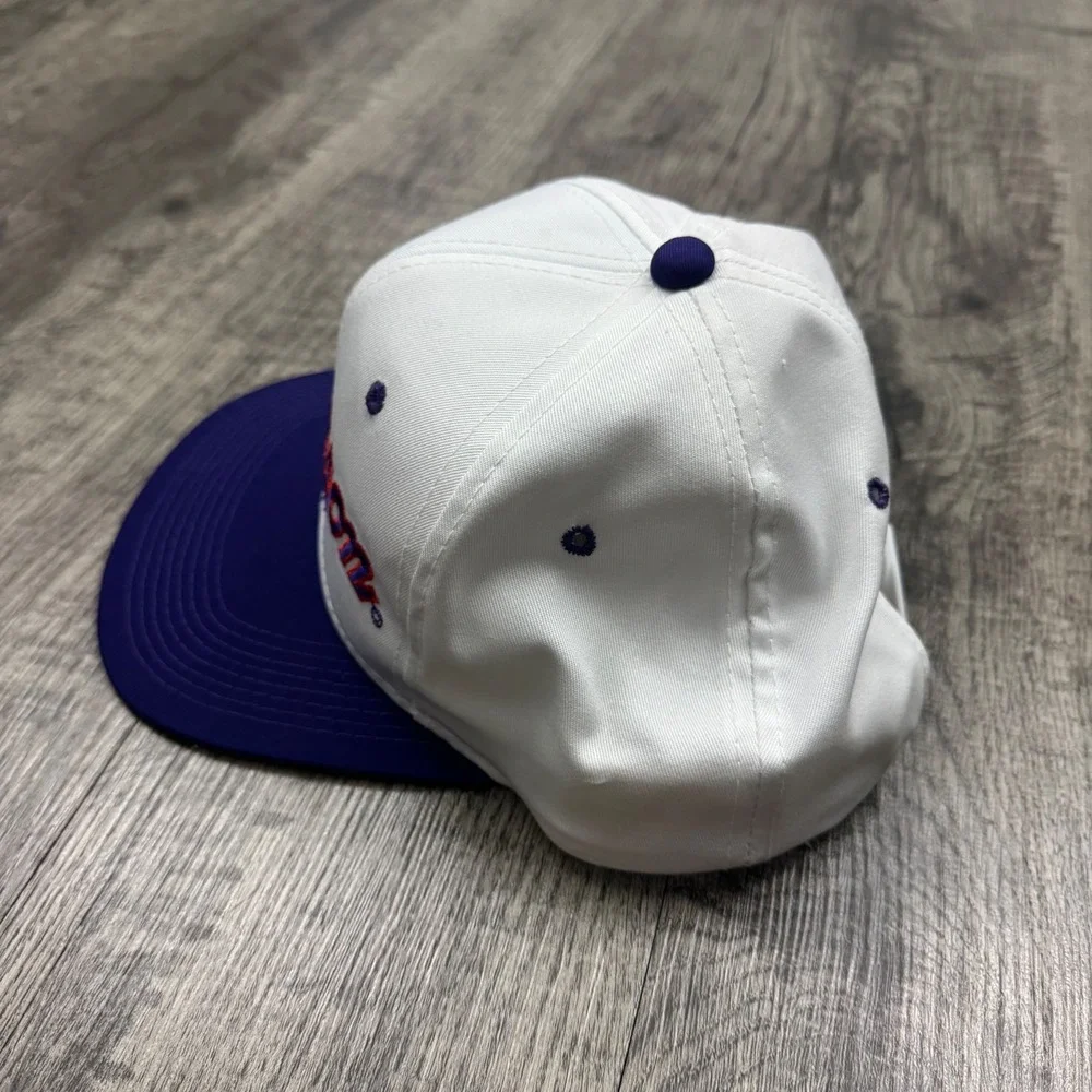 Vintage Sports Specialties Clemson Tigers Script Logo Twill Snapback Hat